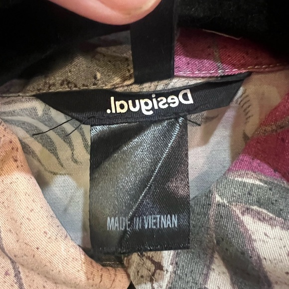 Desigual safari dress with zebra and panthers size: Medium - Picture 6 of 7